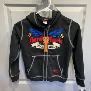 Hard Rock Cafe Black Hoodie - Size S